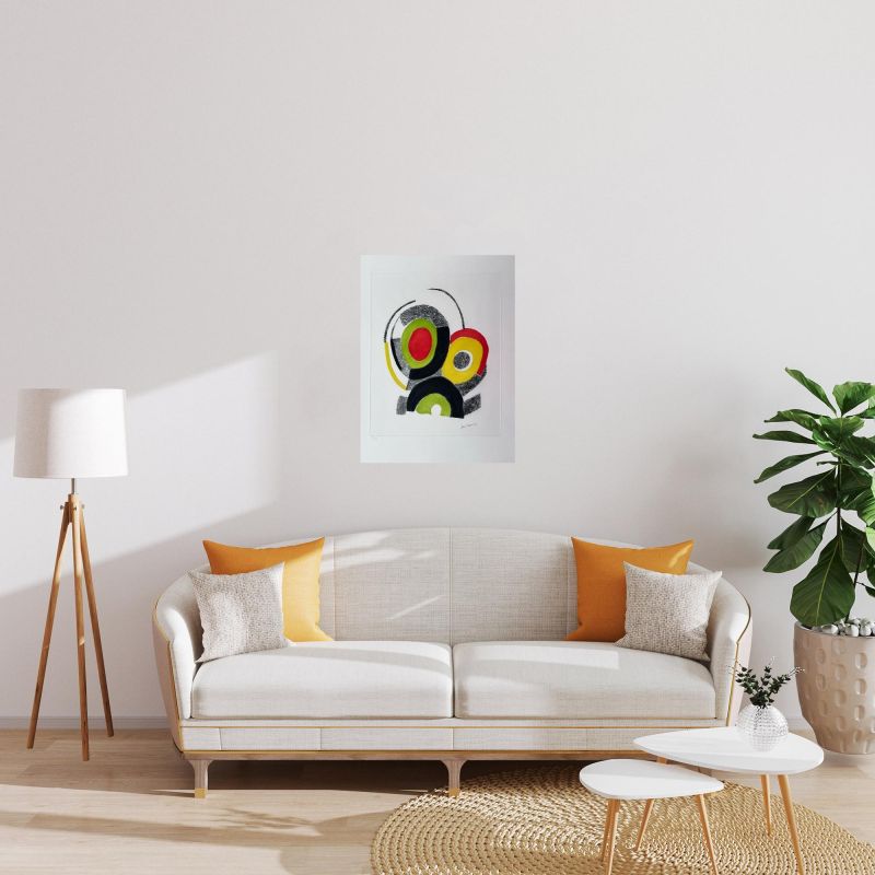 Les illuminations de Rimbaud (Radierung und Aquatinta) - Sonia DELAUNAY