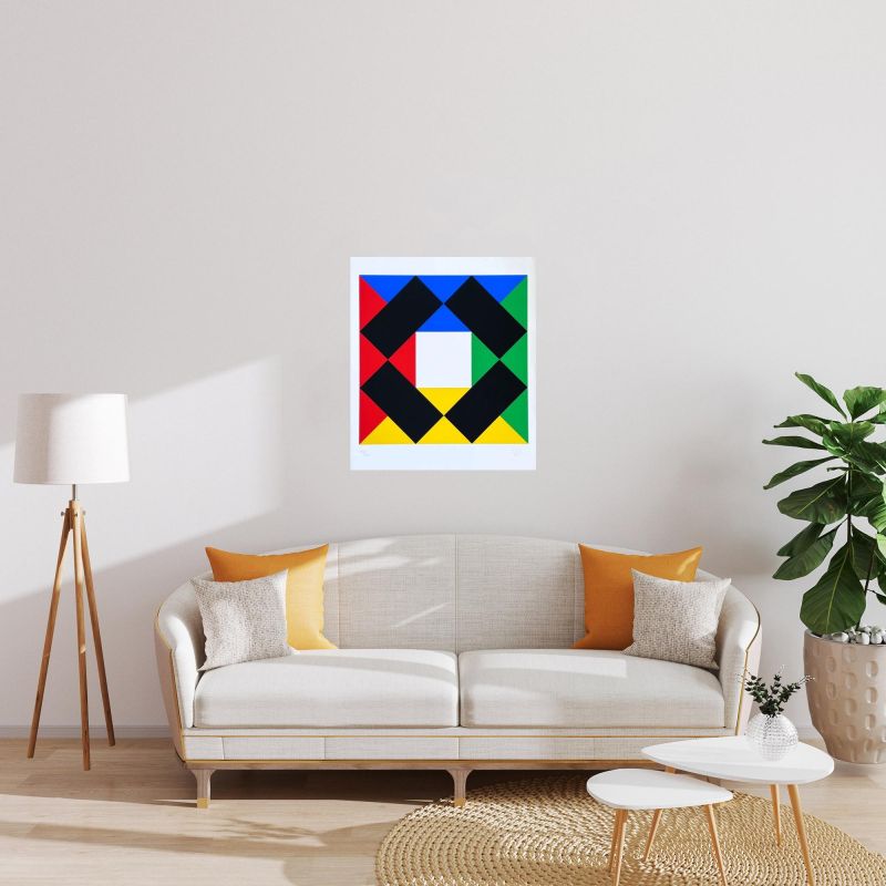 Sans titre (Siebdruck) - Max BILL