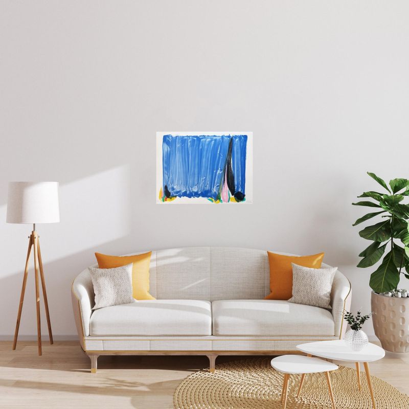 Signe-Paysage Loire (Litografía) - Olivier DEBRE