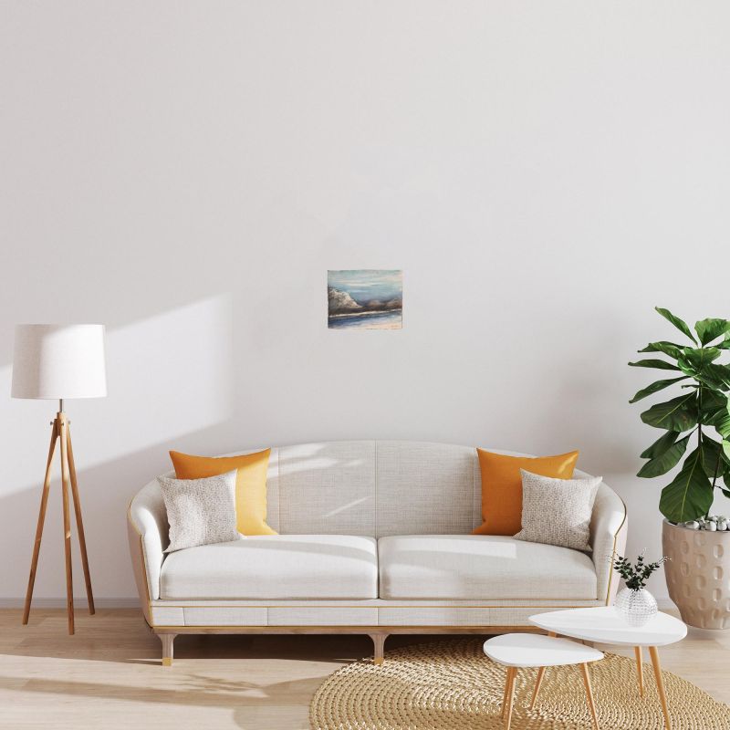 Lac et montagne (Watercolor (contemporary)) - Annapia ANTONINI