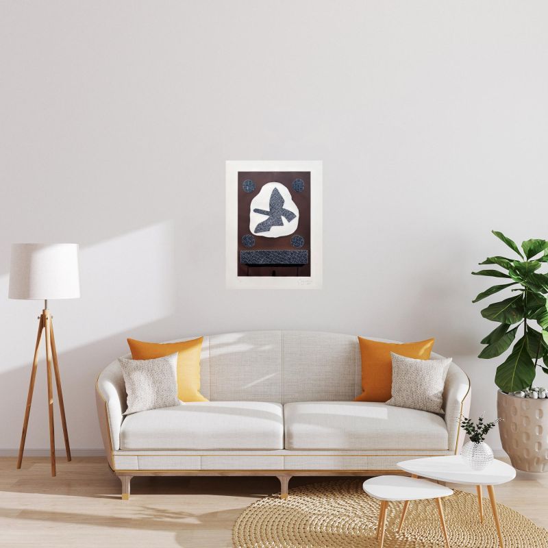 The bird of passage (Etching and aquatint) - Georges BRAQUE