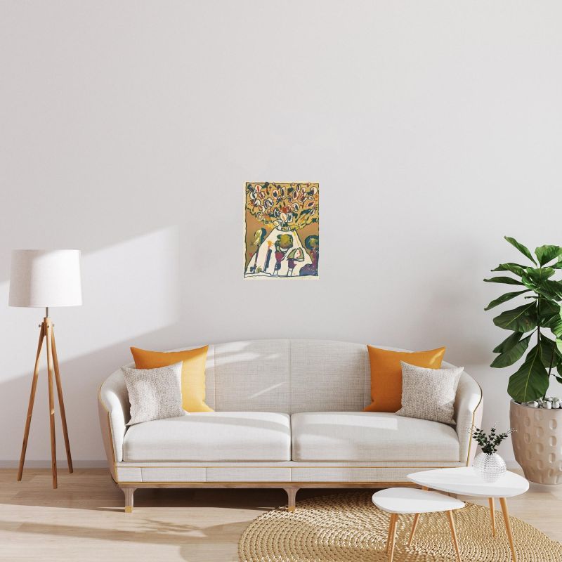 Vulcanologie - planche 6 (Farblithographie) - Pierre ALECHINSKY