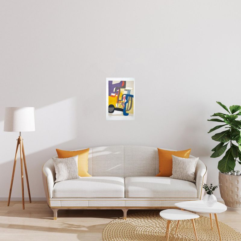 Celebration Day (Lithograph) - Maurice ESTEVE