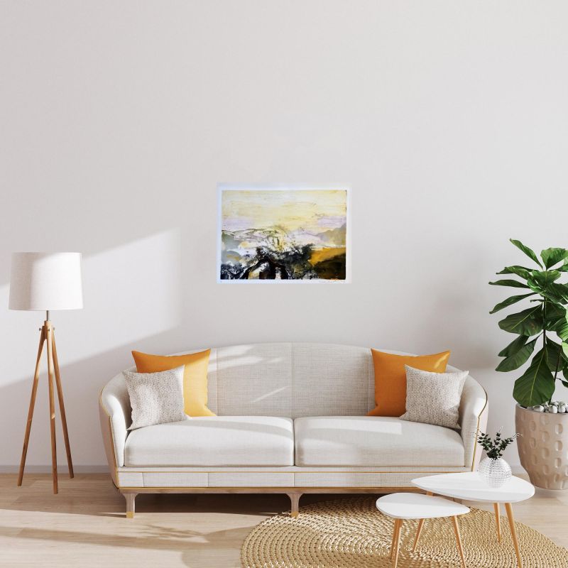 Sans titre (Eau-forte et aquatinte) - Wou-ki  ZAO