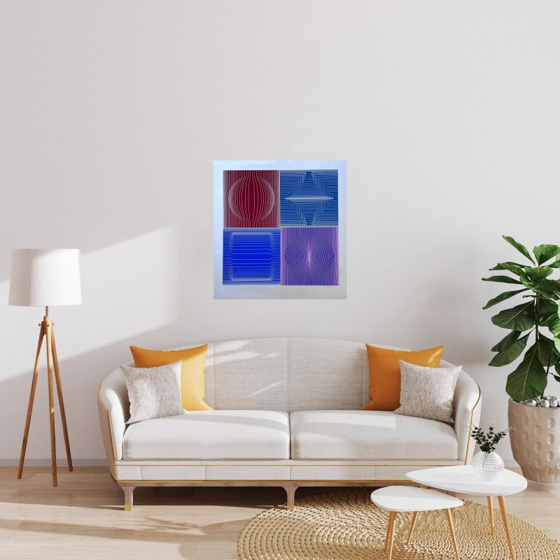 Tokyo (Sérigraphie) - Victor  VASARELY