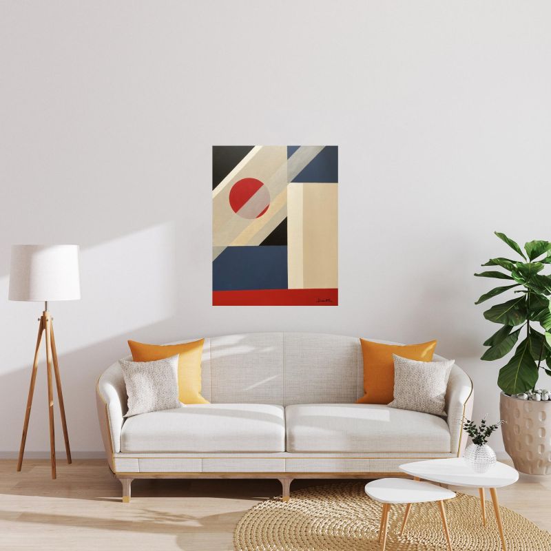 Sans titre (Öl auf Leinwand (Modern)) - Jacqueline DEBUTLER