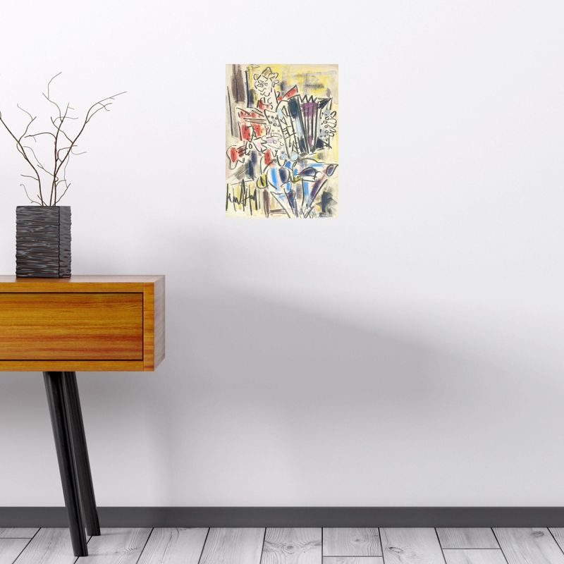 L'accordéoniste (Pastel (moderne)) -  GEN PAUL