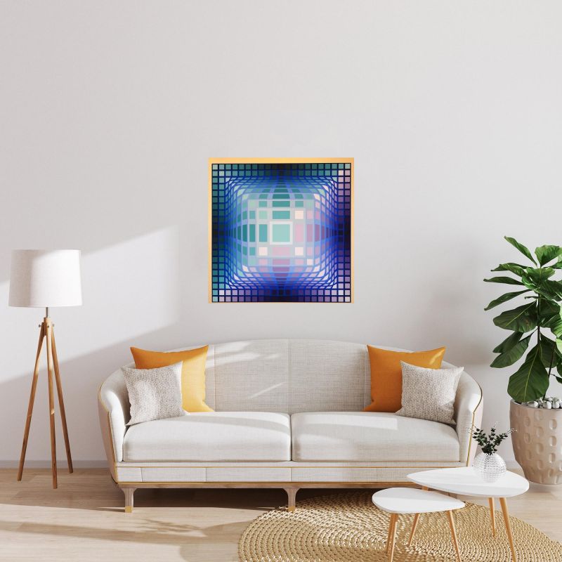 Koska-Pint (Serigrafía) - Victor  VASARELY