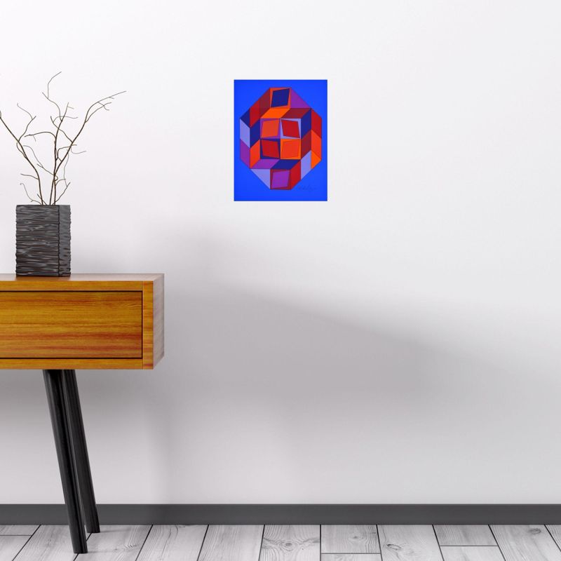Microcosmos (Silkscreen) - Victor  VASARELY