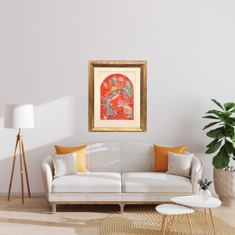 The tribe of Zebulun (Lithograph) - Marc CHAGALL