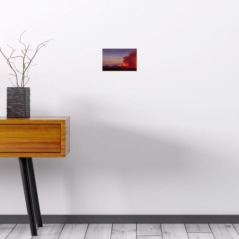 Incendi III (Öl auf Kupfer ) - Sara FRATINI