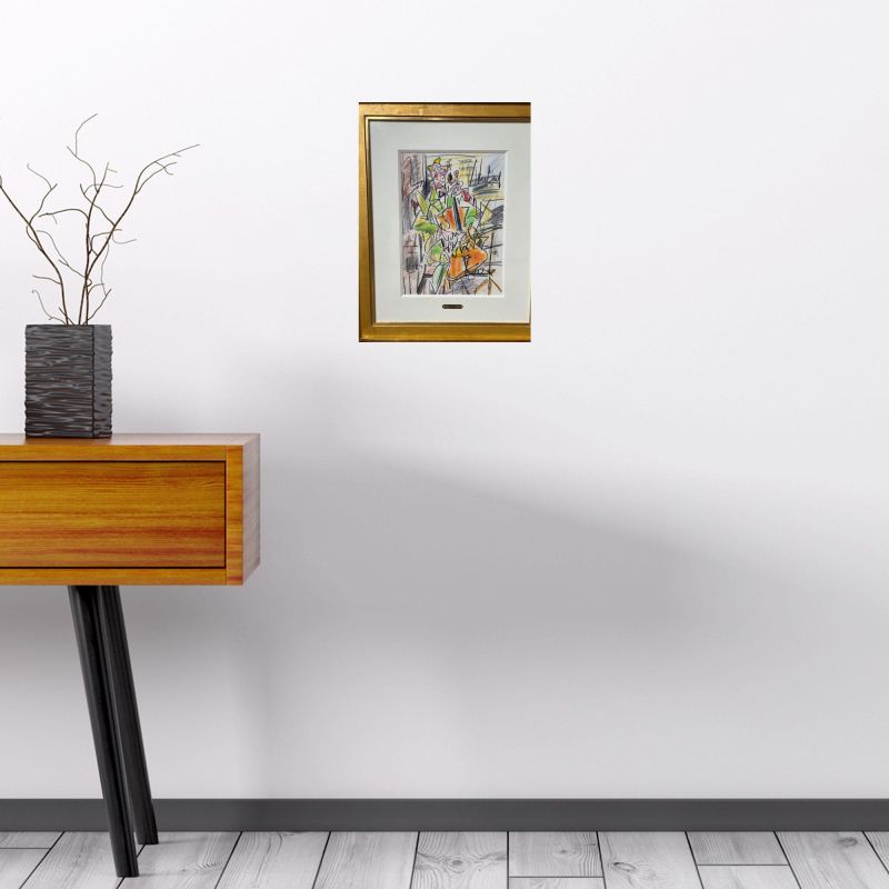 The Cellist (Pastel (modern)) -  GEN PAUL