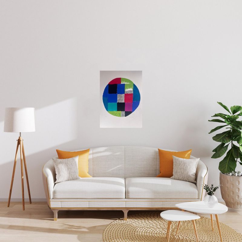Composición circular (Litografía) - Sonia DELAUNAY