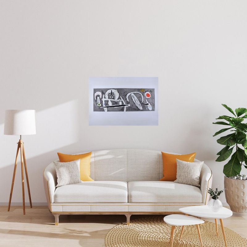 Starker Wind (Radierung und Aquatinta) - Joan  MIRO