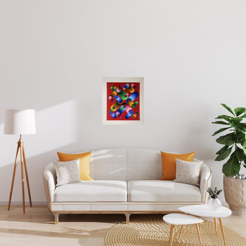 Oslop (Sérigraphie) - Victor  VASARELY