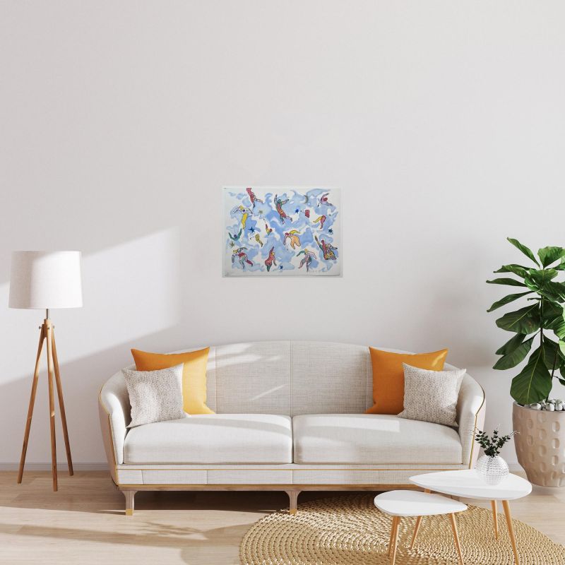 La danse &eacute;clat&eacute;e (Lithographie) - Niki DE SAINT PHALLE