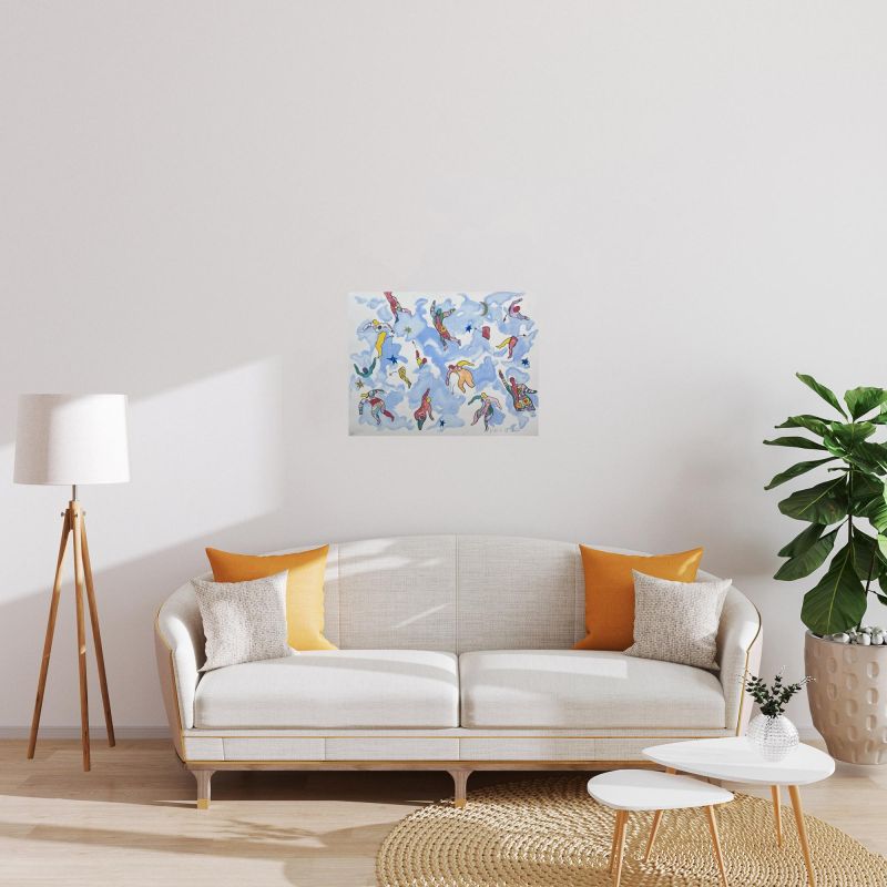 The explosive dance (Lithograph) - Niki DE SAINT PHALLE