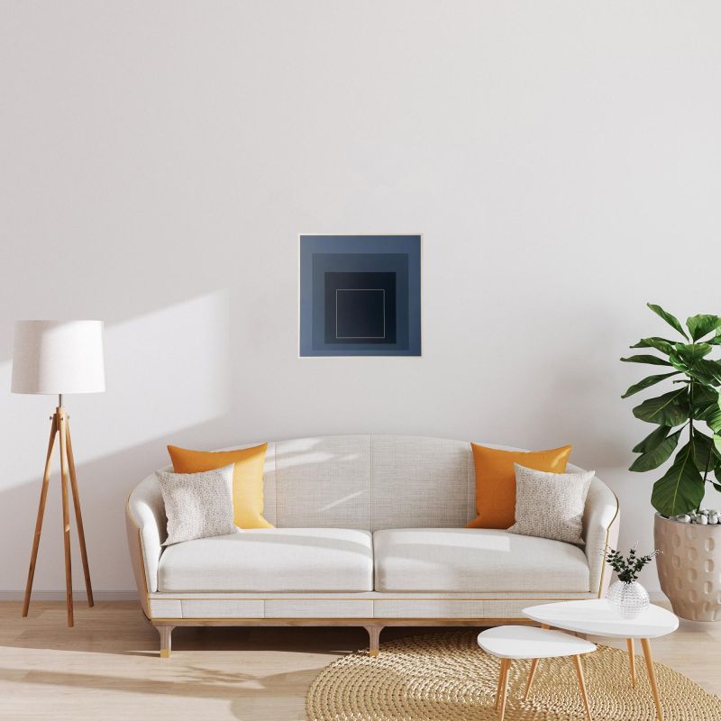 White Line Square (Silkscreen) - Josef ALBERS