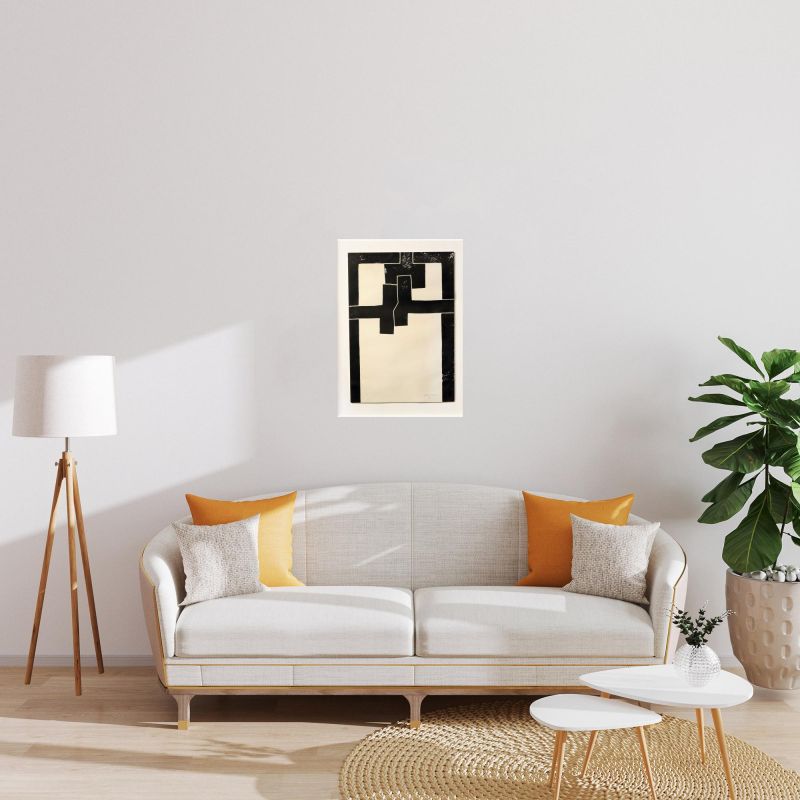 Barcelona I -1971 (Lithographie) - Eduardo CHILLIDA