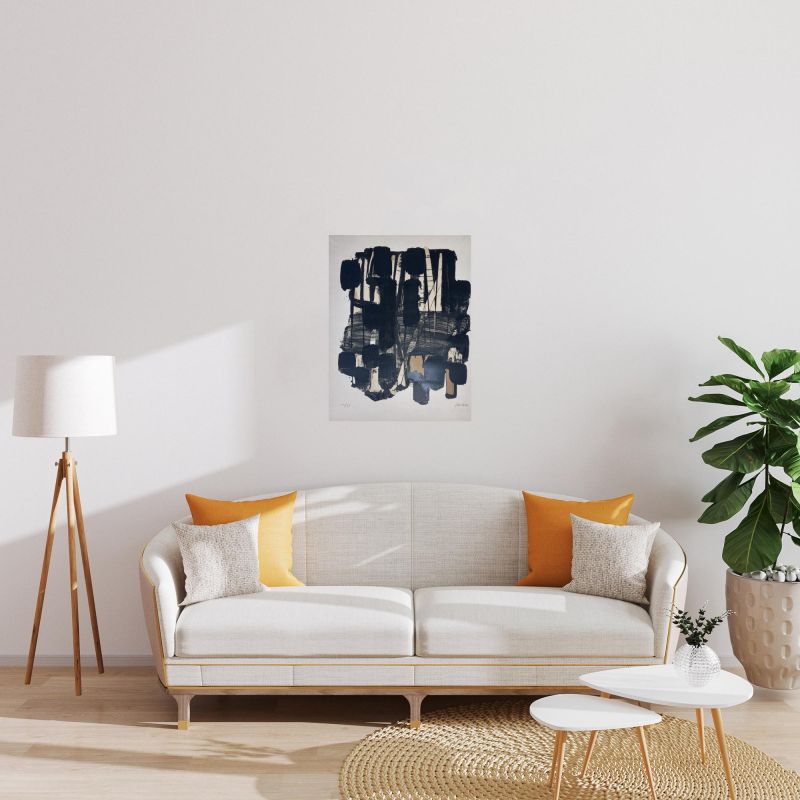 Lithographie n&deg;11 (Lithographie) - Pierre  SOULAGES