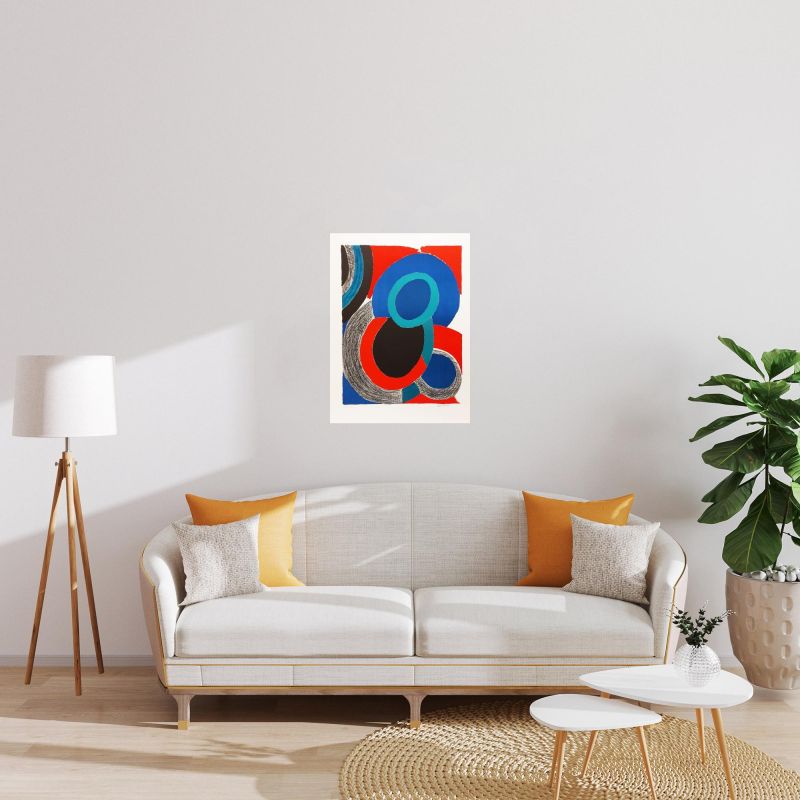 Vol de nuit (Lithographie) - Sonia DELAUNAY