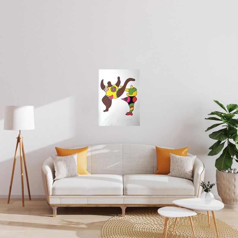 Nana power (Sérigraphie) - Niki DE SAINT PHALLE