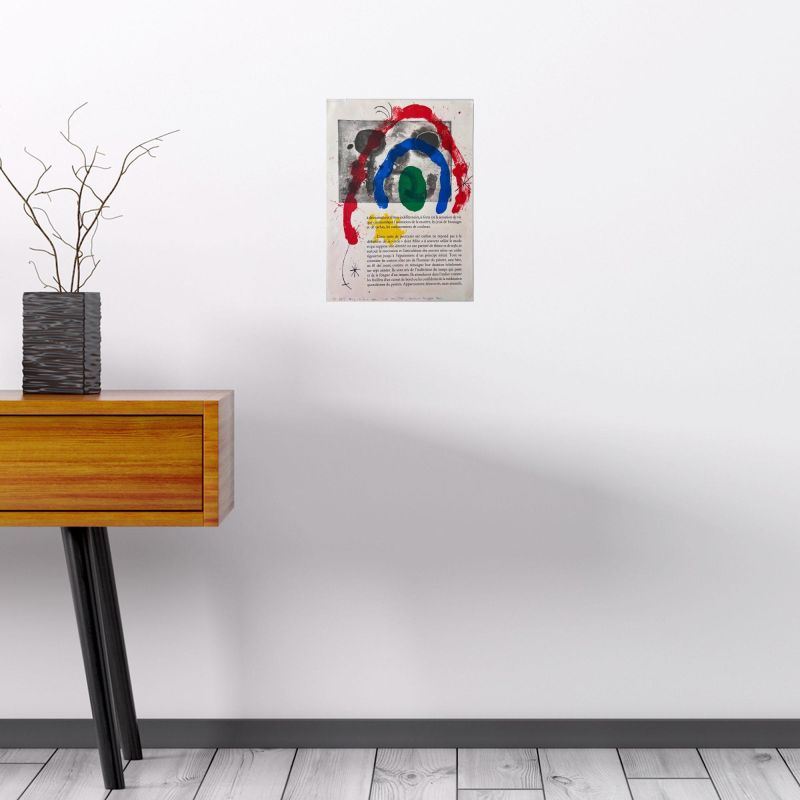 Derri&egrave;re le Miroir (Lithograph) - Joan  MIRO