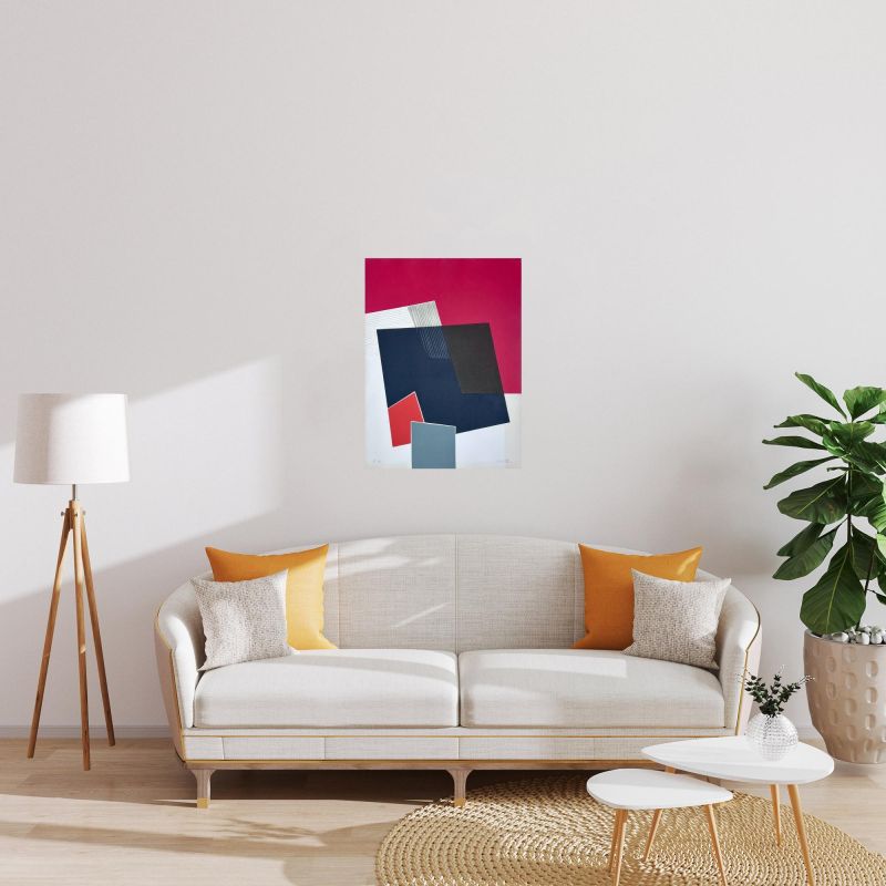 5eme &eacute;tage sans ascenseur (Gravure) - Jacqueline DEBUTLER