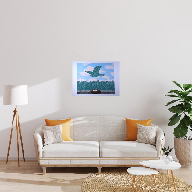 Der Fr&uuml;hling (Farblithographie) - René MAGRITTE