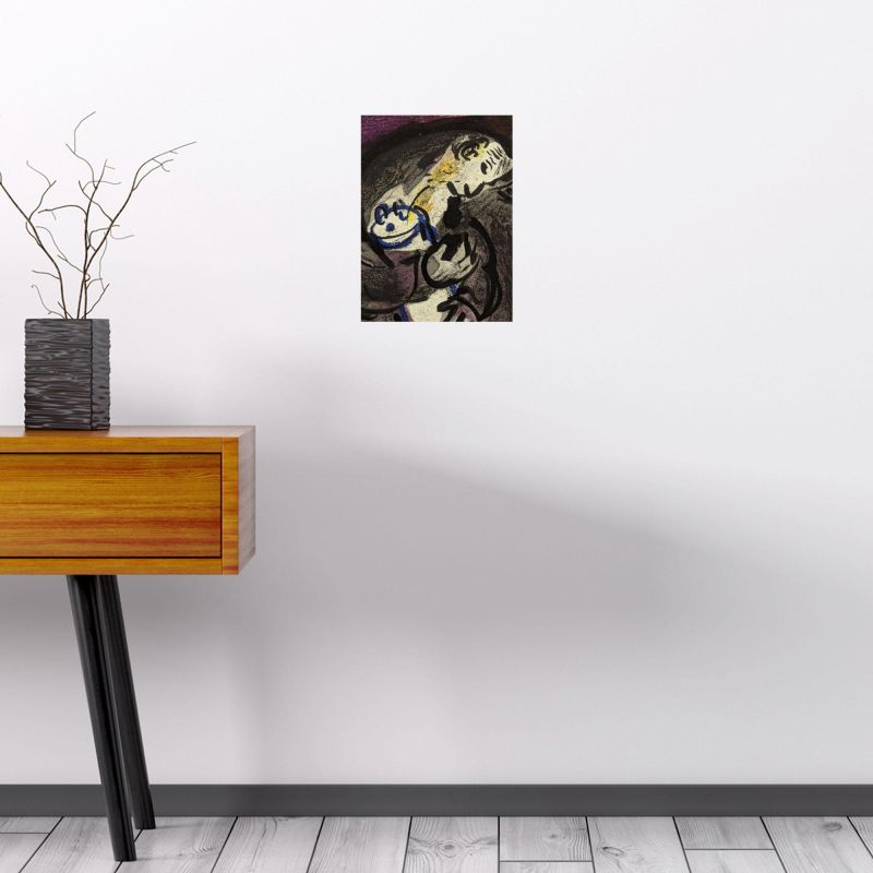 Pleurs de J&eacute;r&eacute;mie (Les Proph&egrave;tes) (Lithograph) - Marc CHAGALL