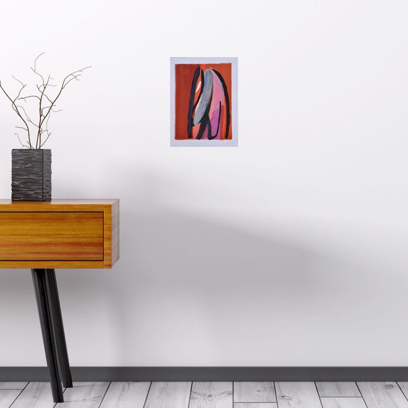 En sus voces, las aguas (Litografía) - Bram   VAN VELDE