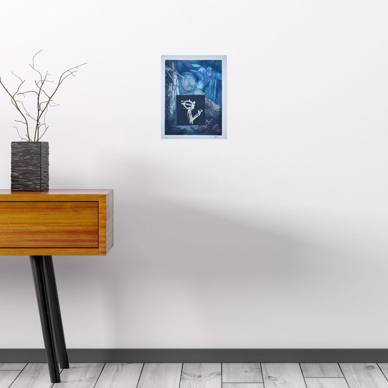 Les Voix (Radierung und Aquatinta) - Roberto  MATTA