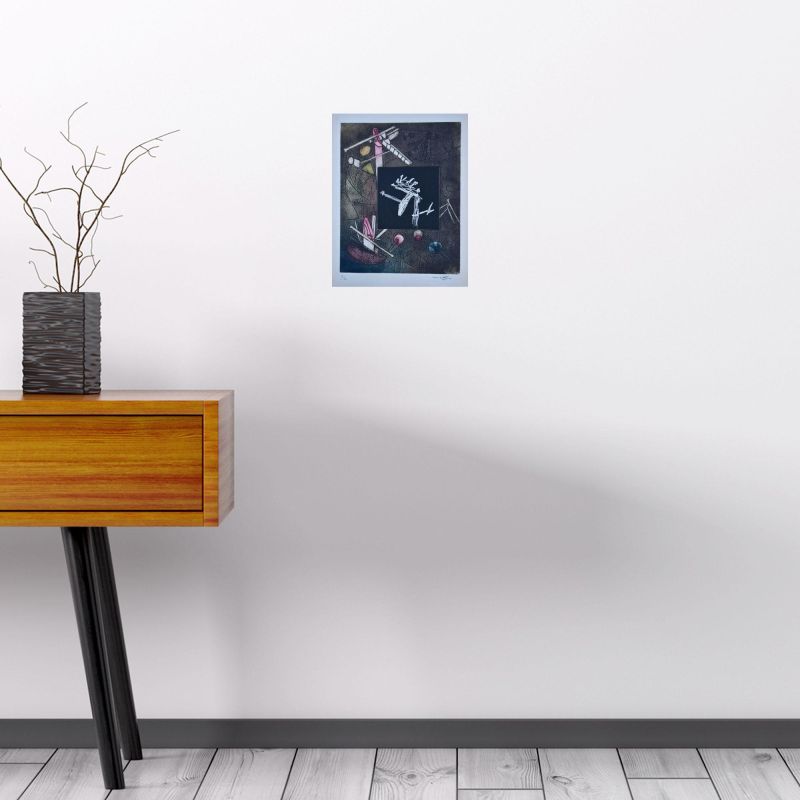 Les Voix (Radierung und Aquatinta) - Roberto  MATTA