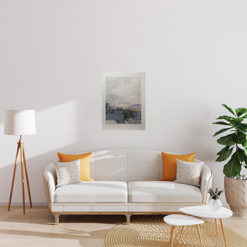 Hommage an Nobutaka Shikanai (Farblithographie) - Wou-ki  ZAO