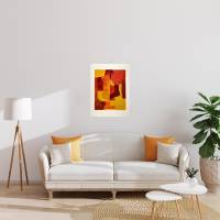Composition orange L51 (Technique mixte (moderne)) — Serge POLIAKOFF
