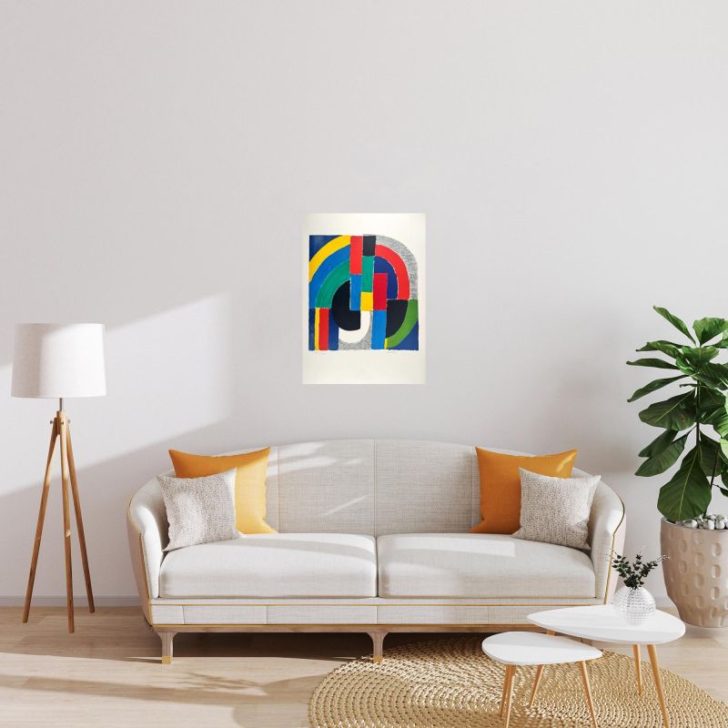 Black Sun (Lithograph) - Sonia DELAUNAY