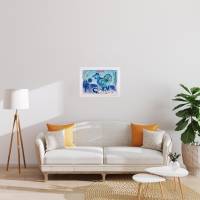 Paysage au Coq (Lithograph) — Marc CHAGALL