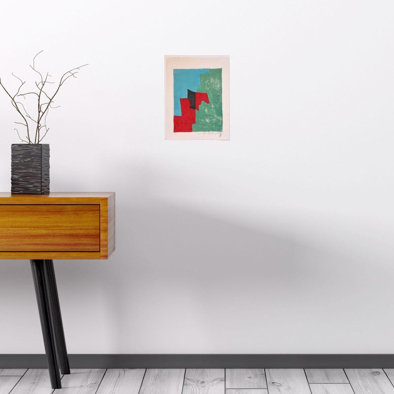 Red, green and blue composition (Lithograph) - Serge  POLIAKOFF