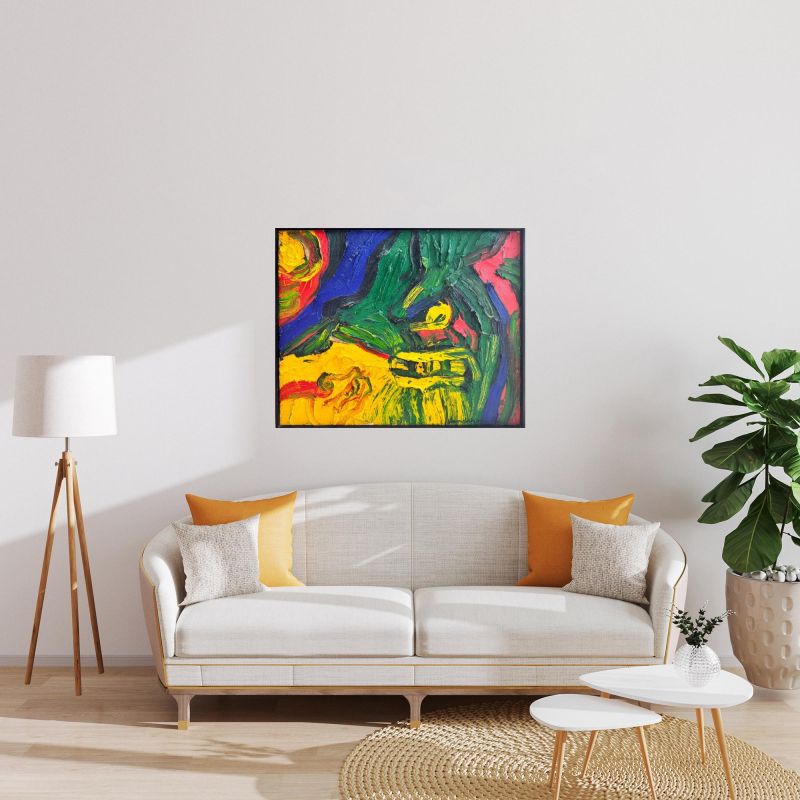 Sans titre (Huile sur toile (moderne)) — Bengt LINDSTROM