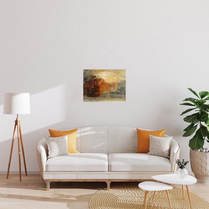 Marais (Huile sur papier (contemporain)) - Véronique NEROU